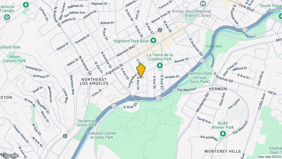 227 S Avenue 54 Map and Location Details
