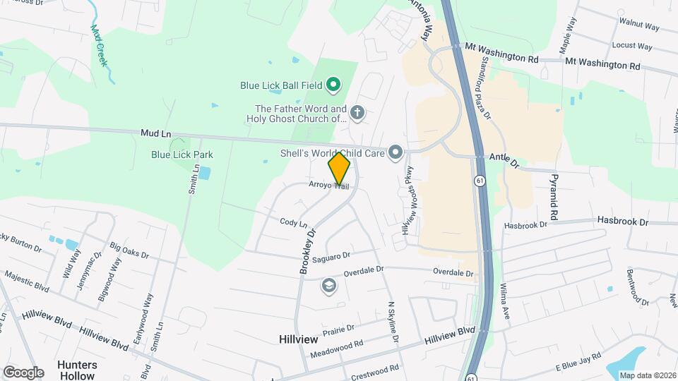 4712 Arroyo Trail Mapa y Detalles de la Ubicación