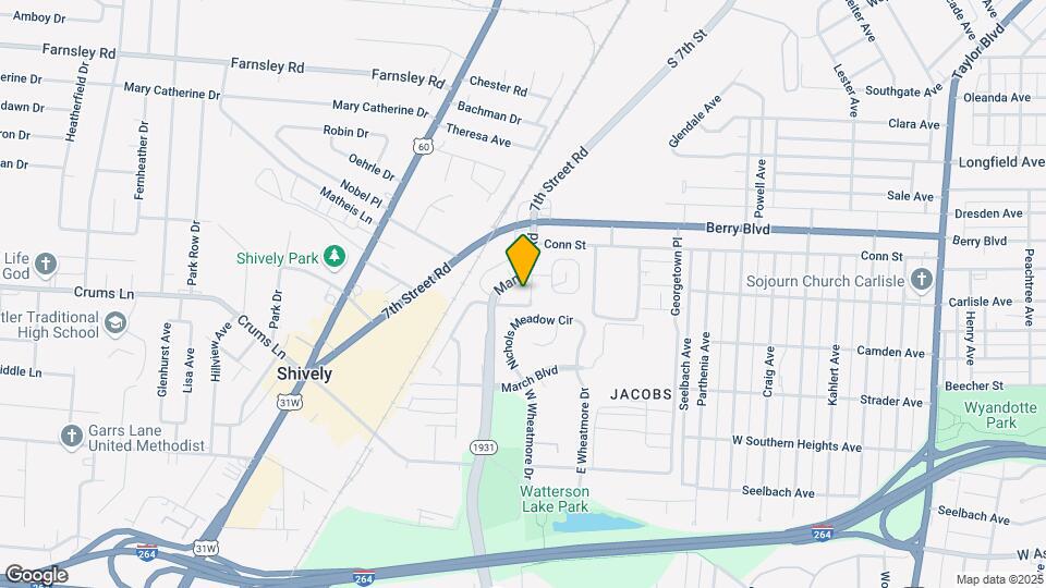3524-3609 Manslick Rd Map and Location Details