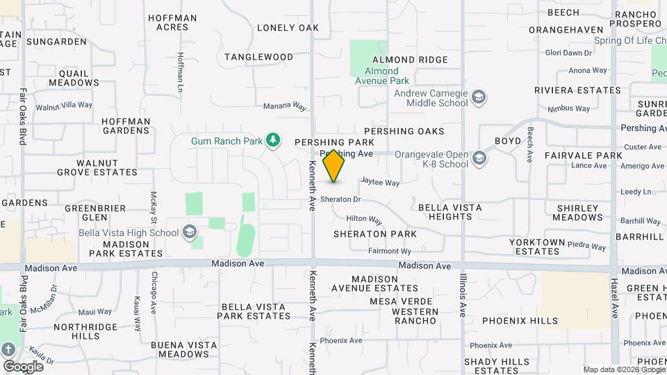 8524 Oak Harbour Ct Map and Location Details