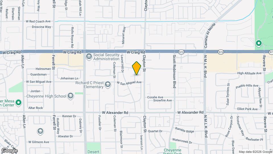 4228 Falcon Hill St Map and Location Details