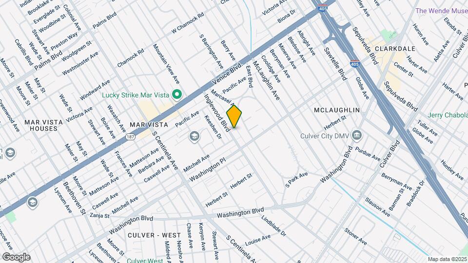 3960 S. Inglewood Blvd. Map and Location Details