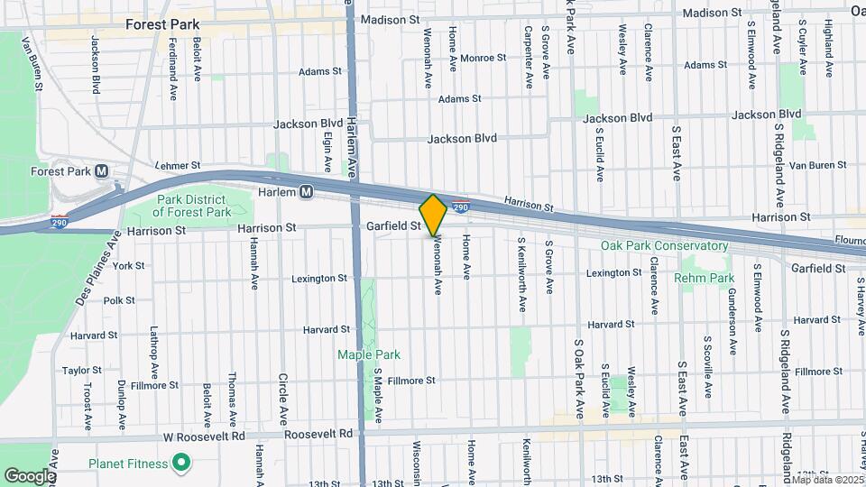 917 Wenonah Ave Map and Location Details