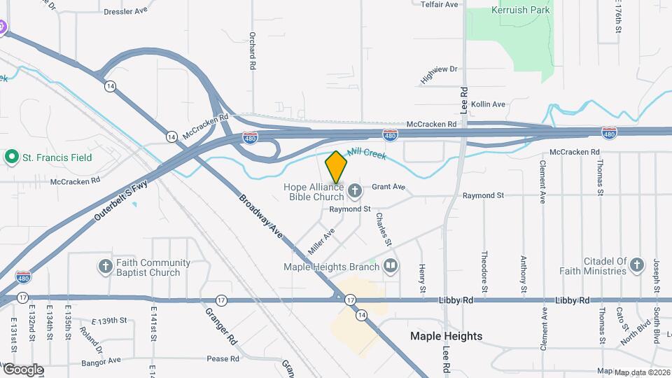 5074 Miller Ave Map and Location Details