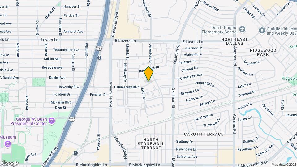 5927 E University Blvd Map and Location Details