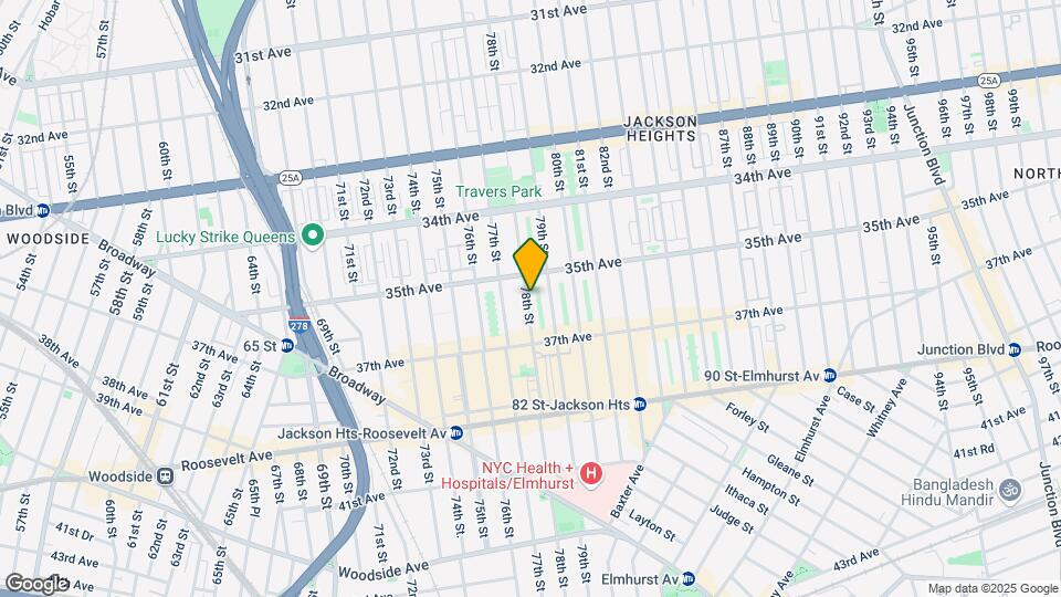 3525 78th St Map and Location Details