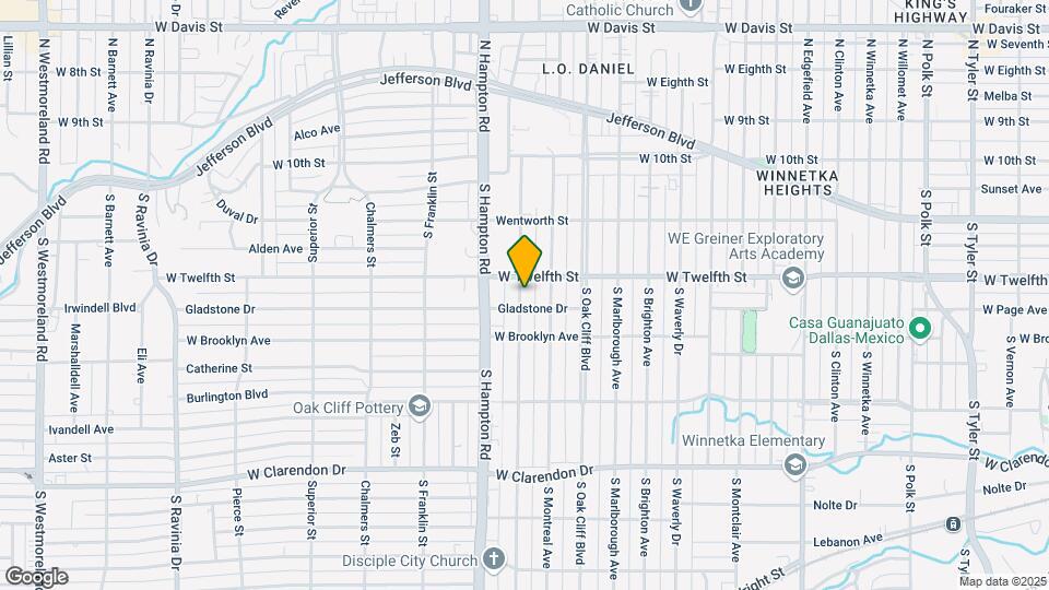 514 Hollywood Ave Mapa y Detalles de la Ubicación