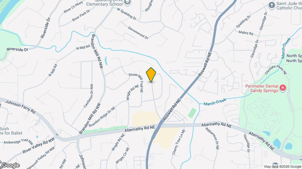 6840 Sunny Brook Ln NE Map and Location Details