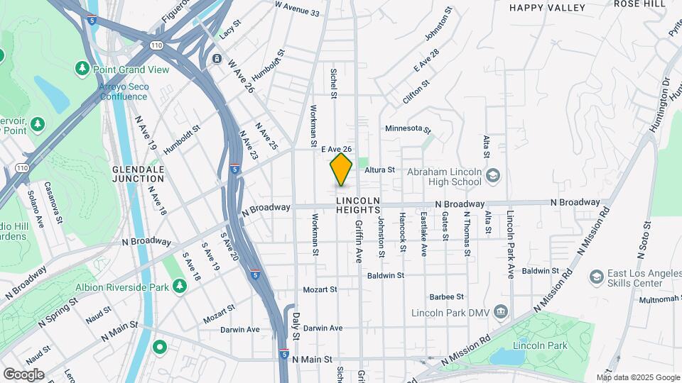 2422 Sichel St Map and Location Details
