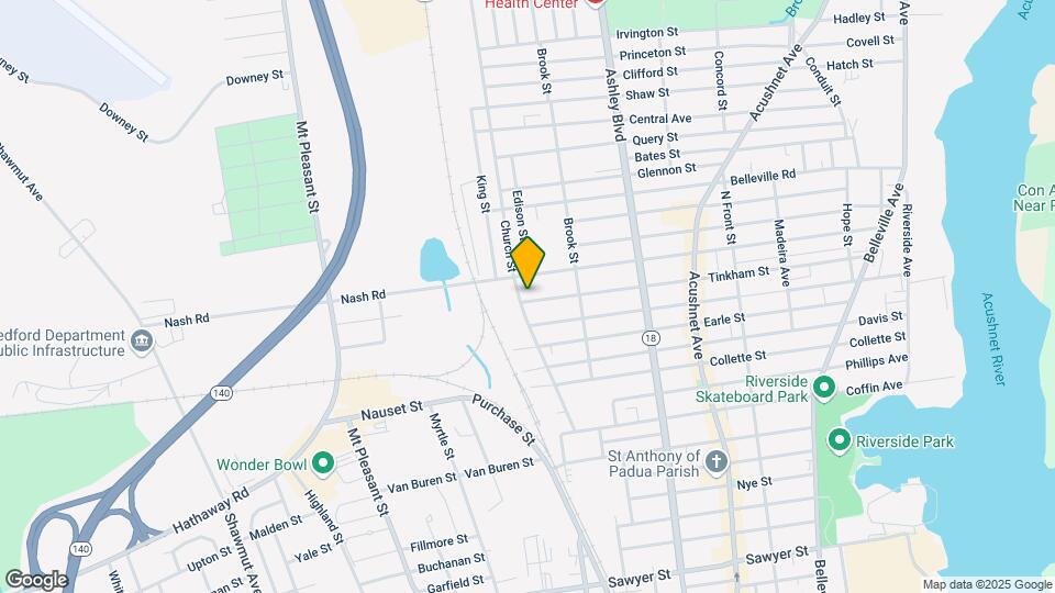 337 Tinkham St Map and Location Details