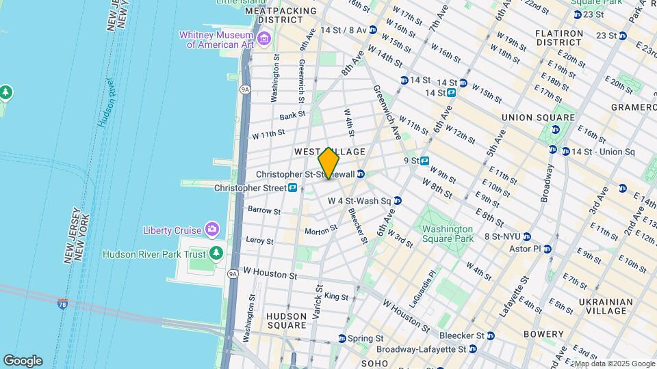 100 Christopher St Mapa y Detalles de la Ubicación