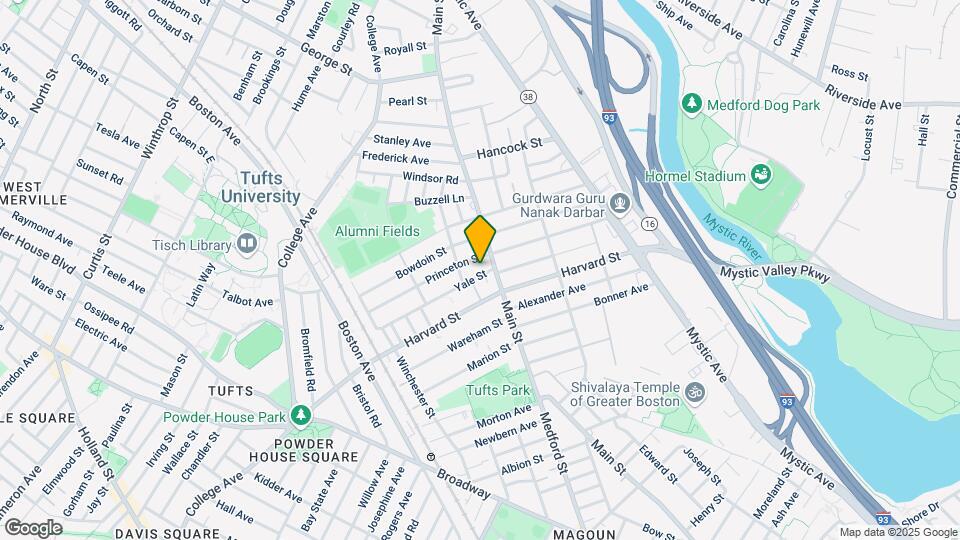 9 Yale St Map and Location Details