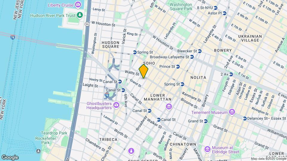43-45 Wooster St Map and Location Details