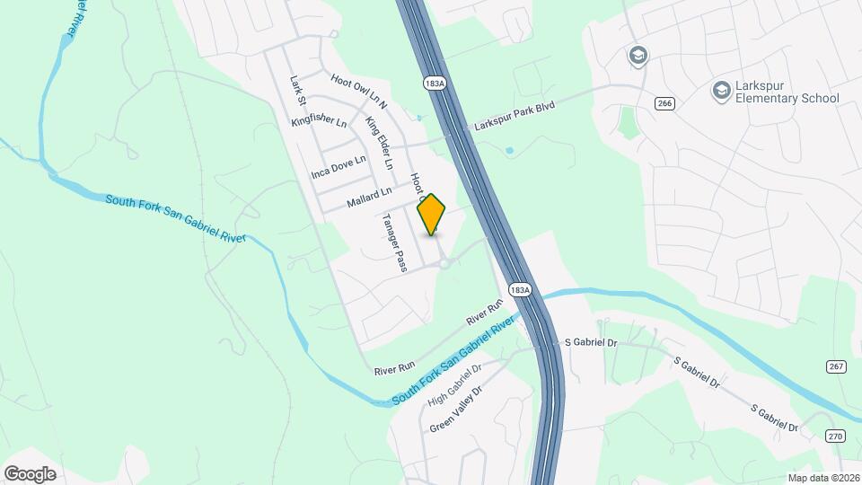 755 Hoot Owl Ln S Map and Location Details