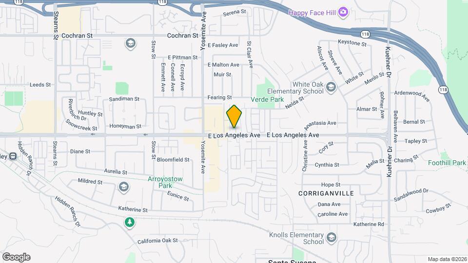 2002 Calle La Sombra Map and Location Details