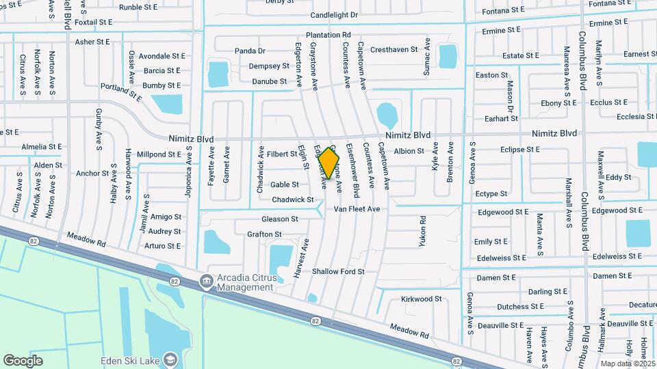 1045 Edgerton Ave Mapa y Detalles de la Ubicación