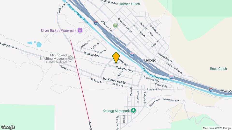 140 Railroad Ave Mapa y Detalles de la Ubicación