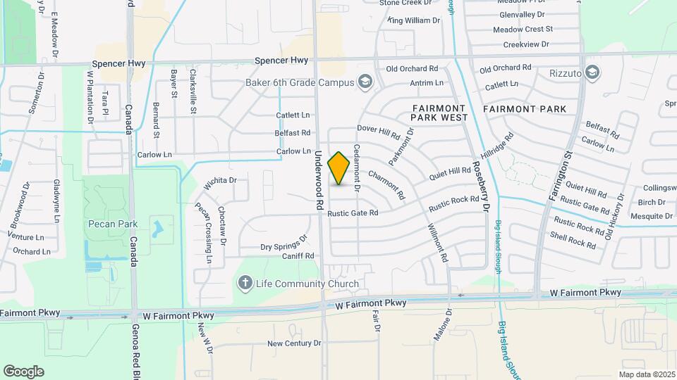 9730 Barmont Dr Map and Location Details