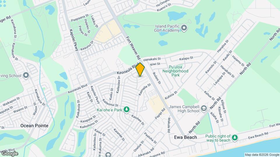 91-1023-1023 Kailoa St Map and Location Details