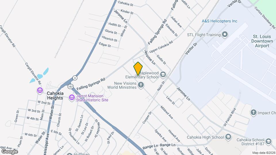 457 Mildred Ave Mapa y Detalles de la Ubicación