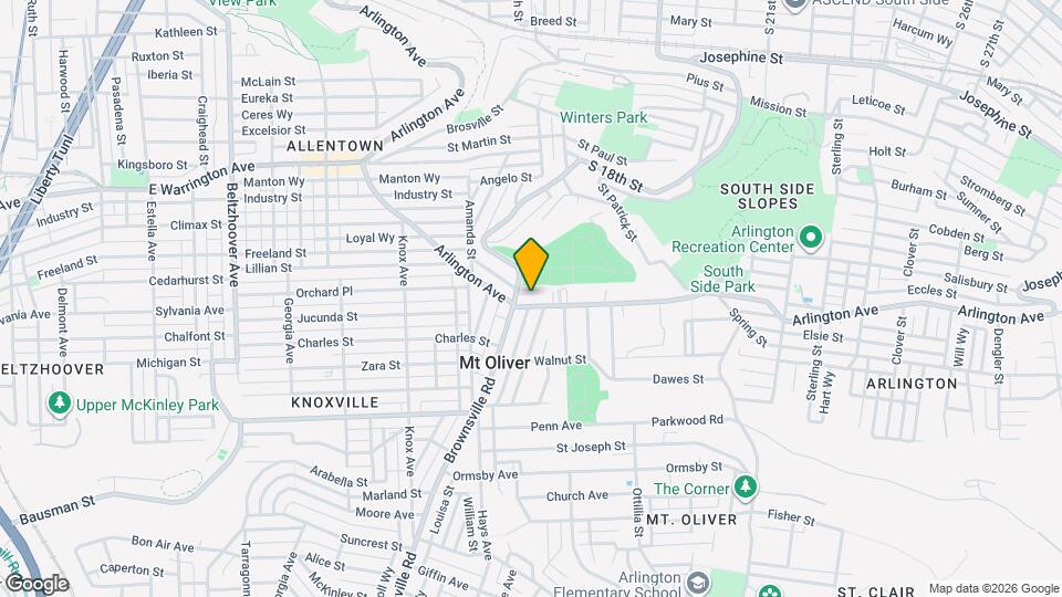 1715 Arlington Ave Mapa y Detalles de la Ubicación