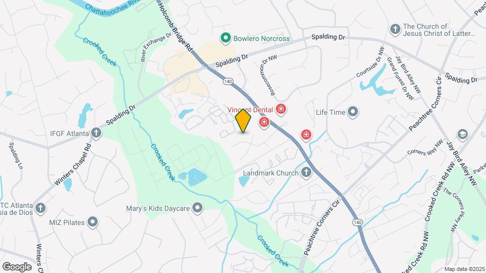 6399 Baker Ct Map and Location Details