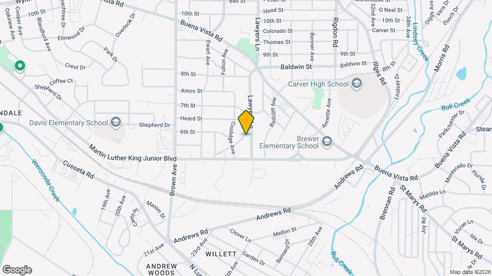 2534 Cole Dr Map and Location Details