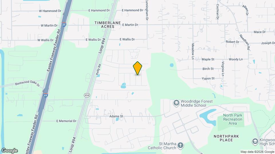 25719 Hazy Elm Ln Map and Location Details