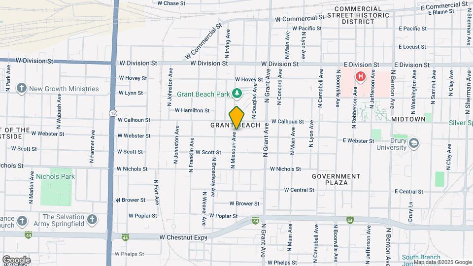 839 W Webster St Map and Location Details