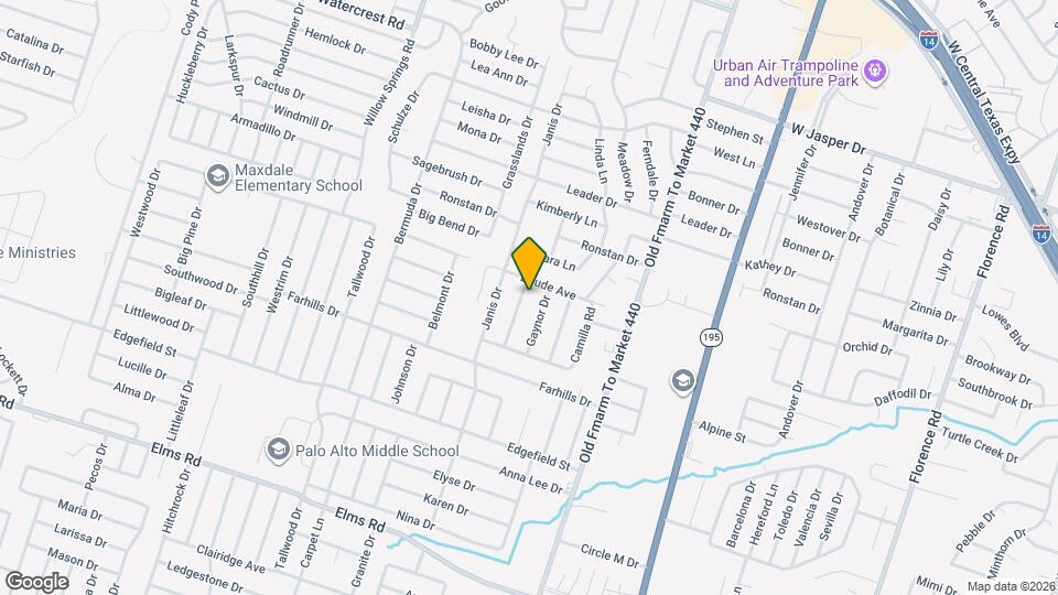 1804 Clarawood Dr Map and Location Details