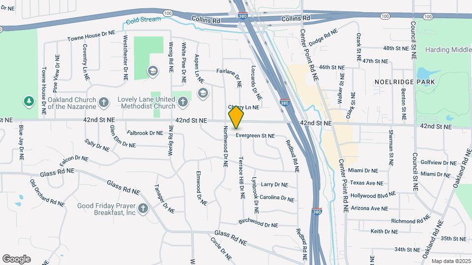 2230 Evergreen St NE Map and Location Details