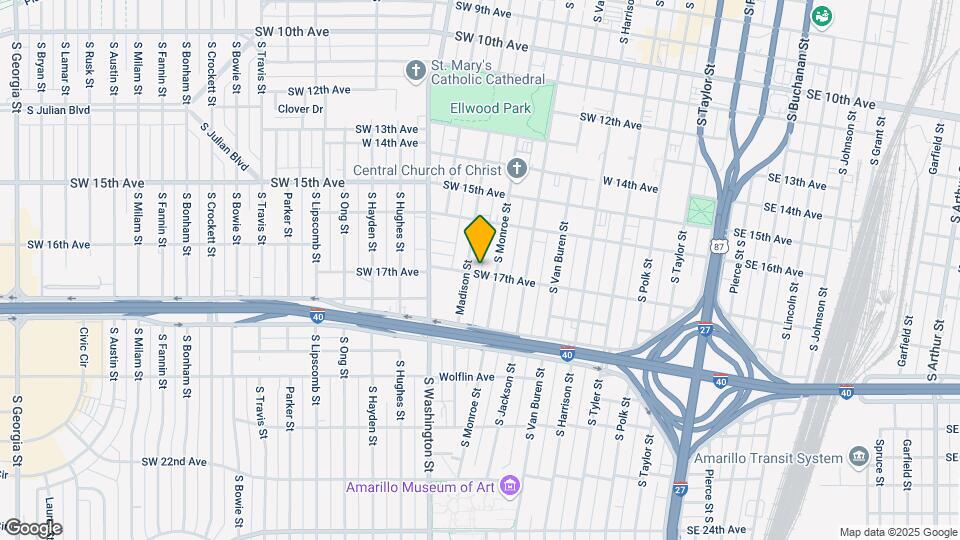 612 SW 17th Ave Map and Location Details