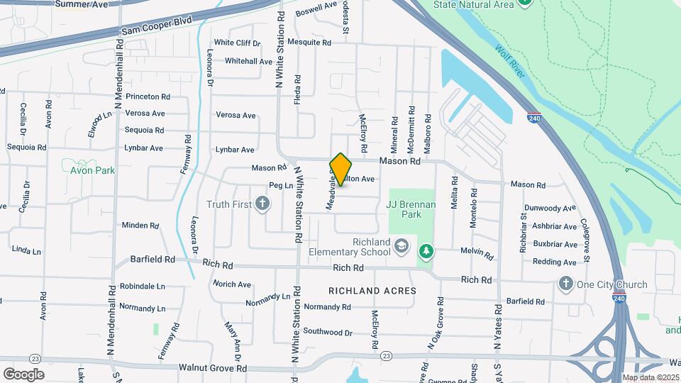 5320 Chickasaw Rd Map and Location Details