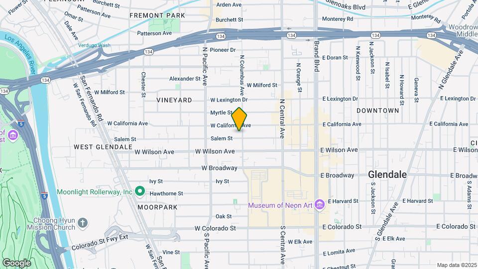 405 Salem St Mapa y Detalles de la Ubicación