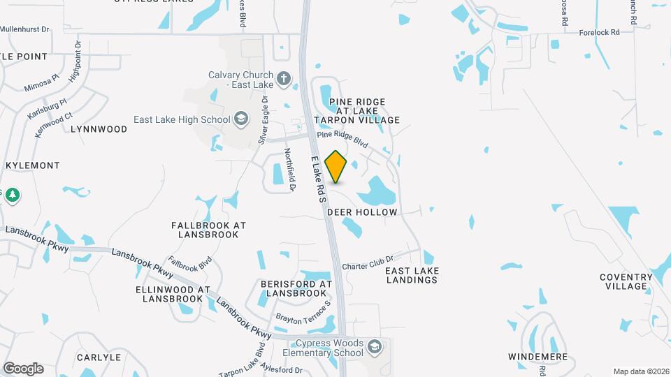 3101 Lake Pine Way S Map and Location Details