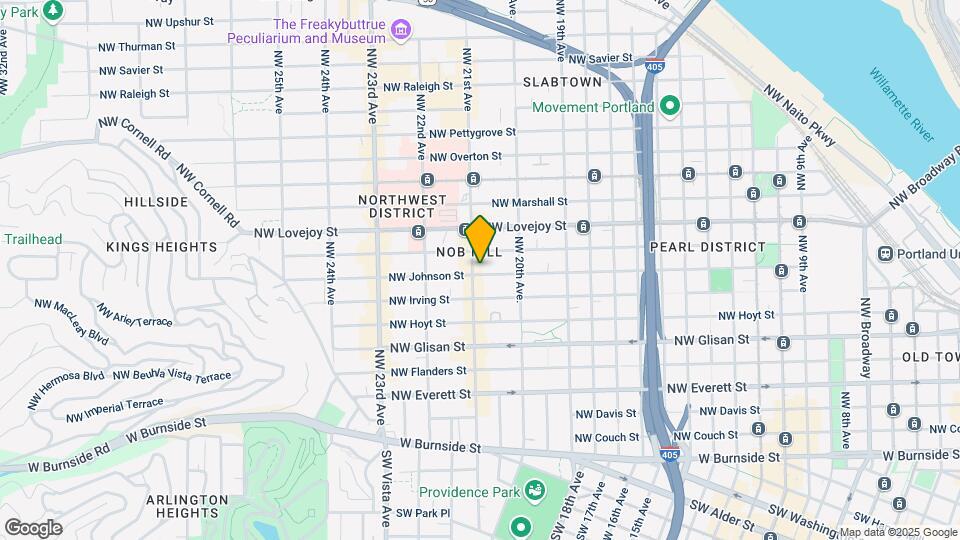 2083 NW Johnson St Map and Location Details