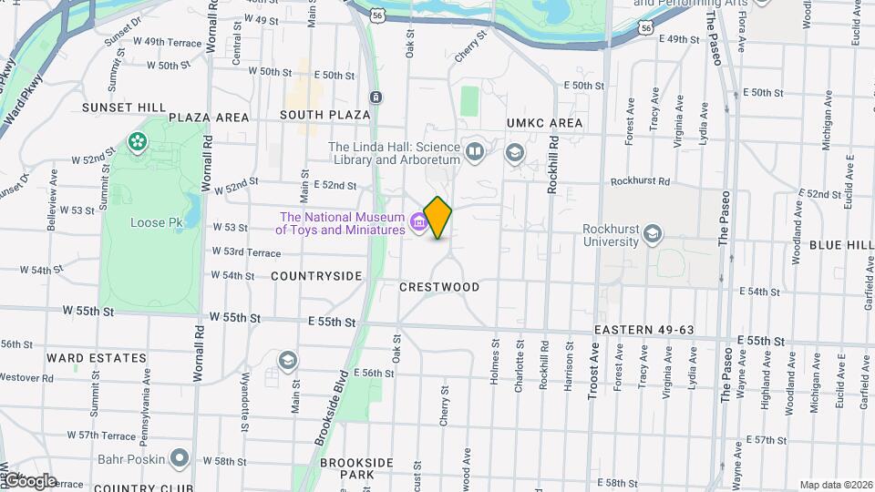 5236 Cherry St Map and Location Details