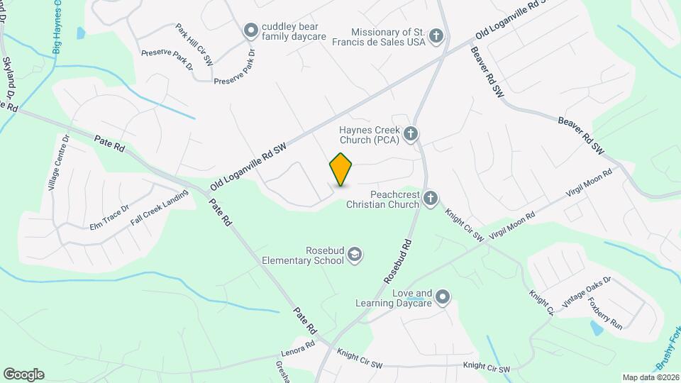 4201 Oak Field Dr Mapa y Detalles de la Ubicación