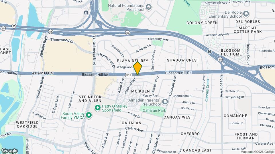 794 Blossom Hill Rd, Unit 4 Map and Location Details