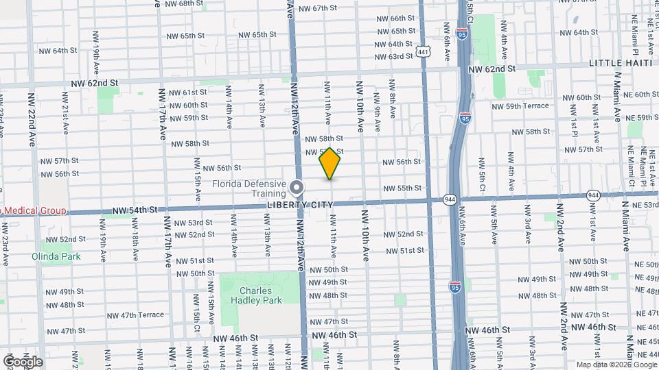 1101 NW 55th St Map and Location Details