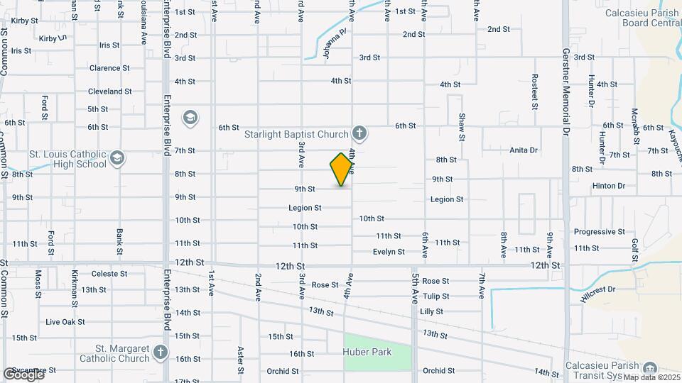 1922 9th St Map and Location Details