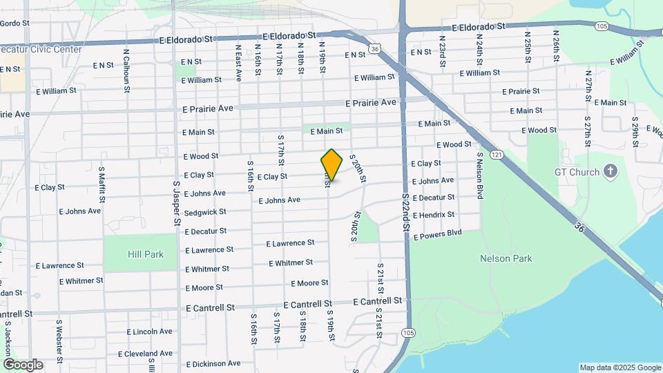 336 S 19th St Map and Location Details