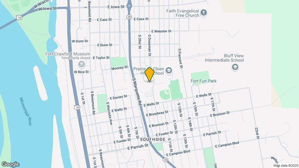 813 S Dousman St Mapa y Detalles de la Ubicación
