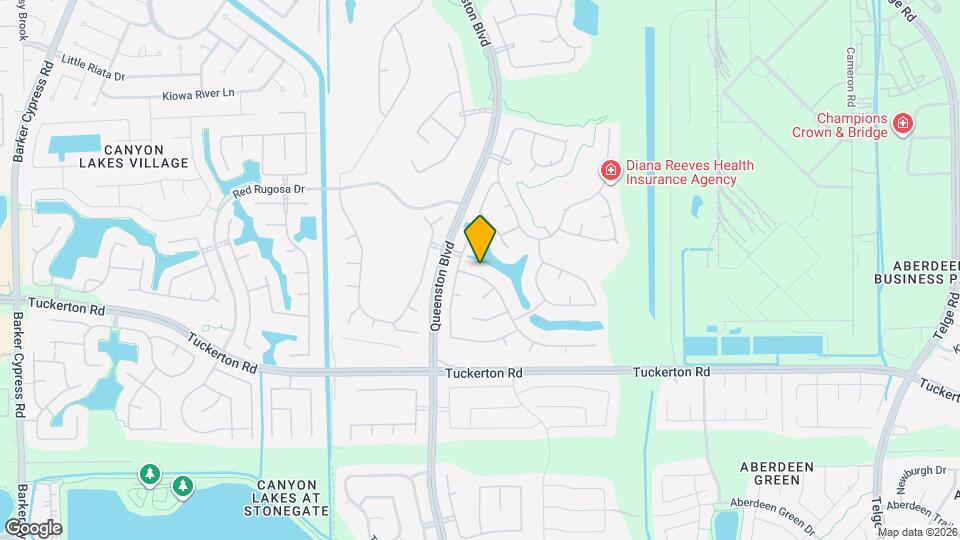 16522 Pinon Vista Dr Map and Location Details