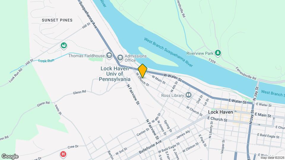 565 W Church St Map and Location Details