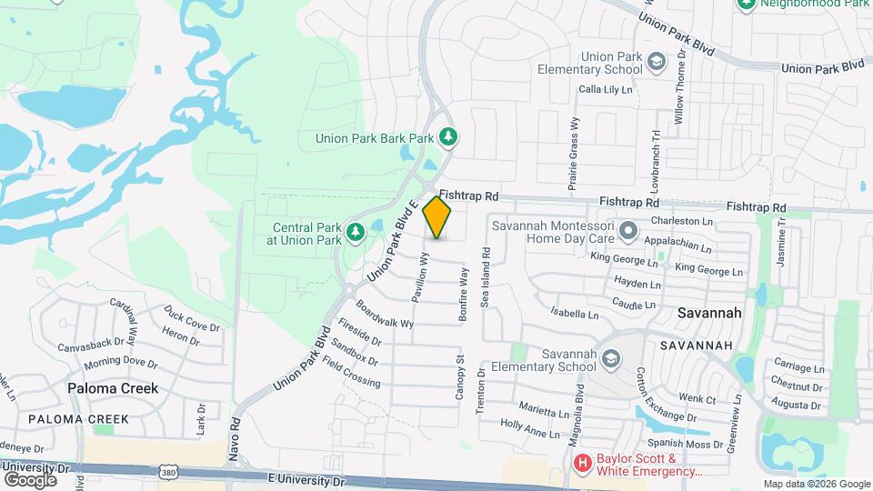 808 Parkland Dr Map and Location Details