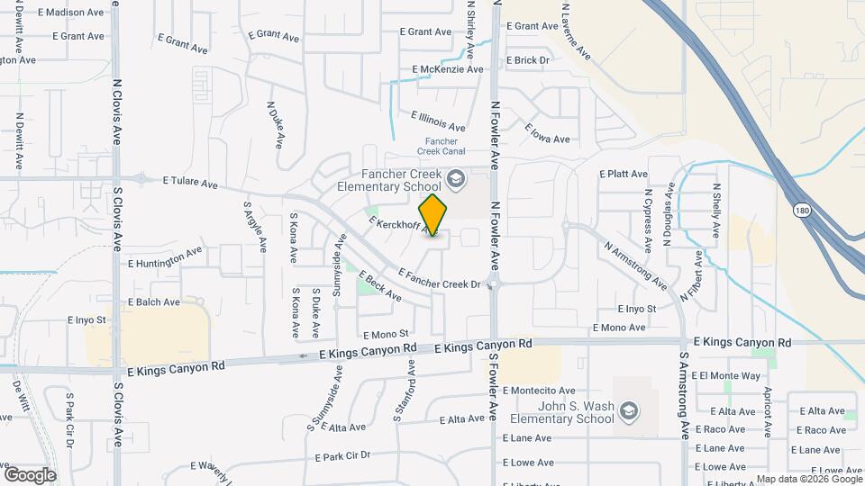 5949 E Laurel Ave Map and Location Details