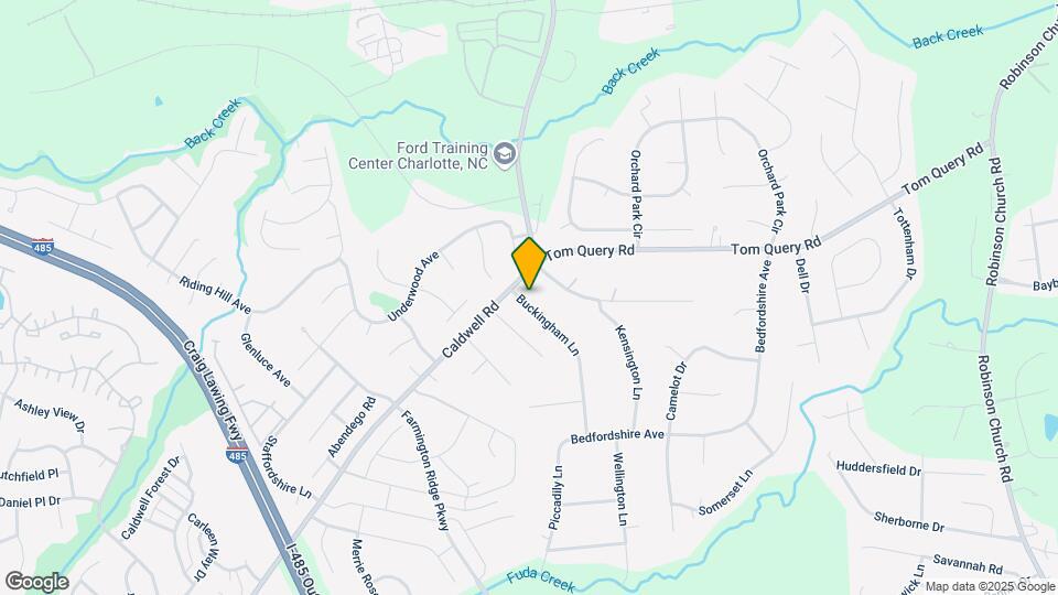 8001 Buckingham Ln Map and Location Details