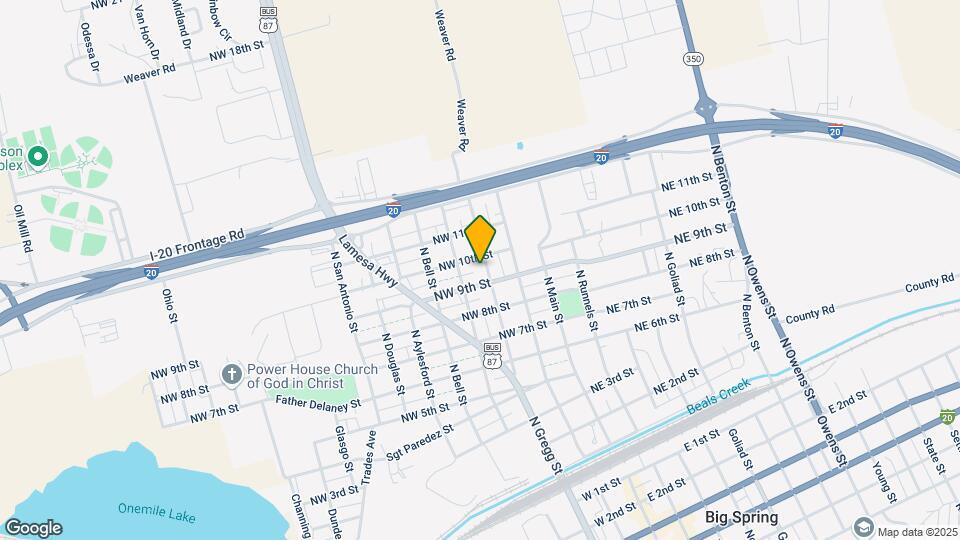 907 N Gregg St Map and Location Details