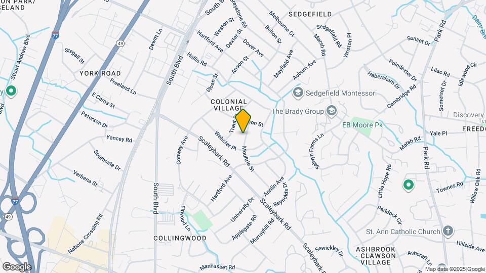 3630 Moultrie St Map and Location Details